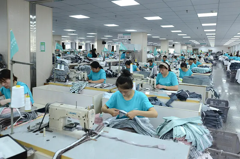 Shirtswise workshop for custom shirt sampling and bulk production