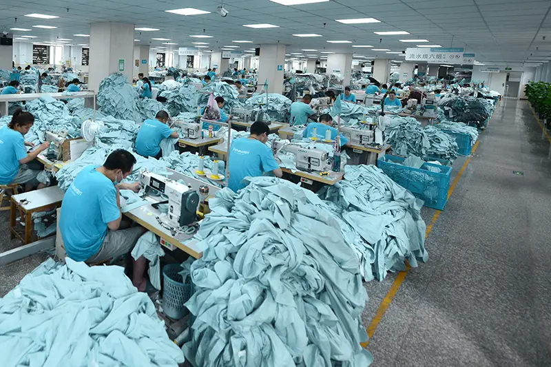 Quality inspection for Shirtswise custom shirt bulk production