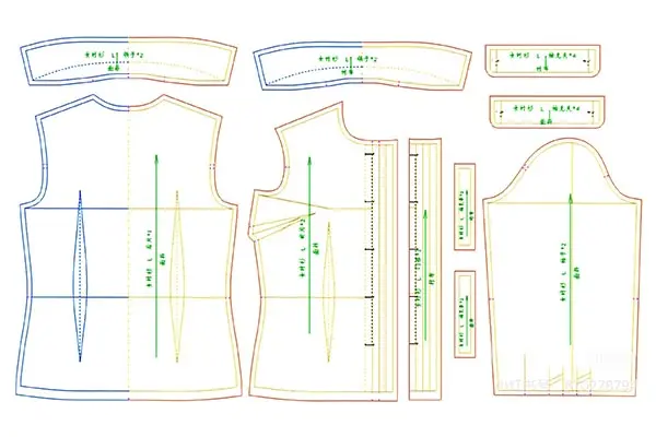 shirt pattern and marker preparation for bulk production