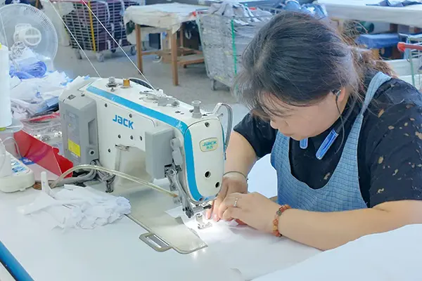 Sewing line control