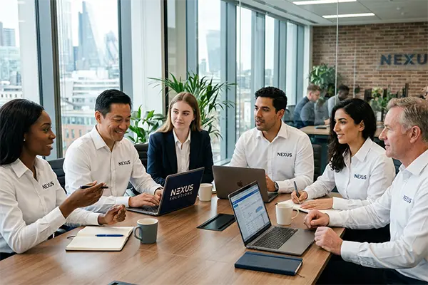 Custom business shirts for corporate office teams