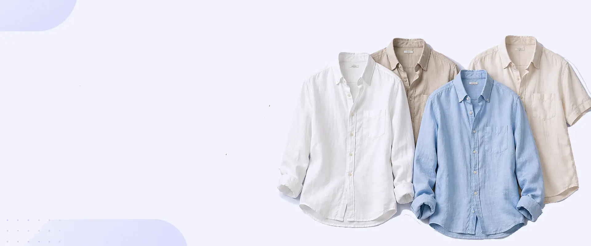 Custom linen shirts for private label, resortwear, and bulk orders