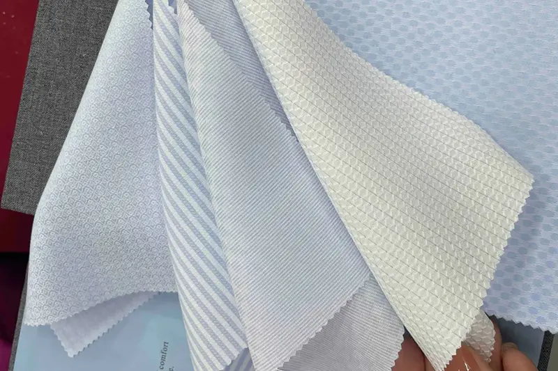 Fabric options for custom logo shirts