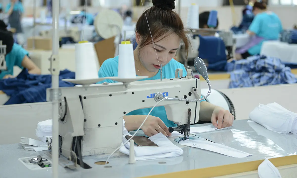 Oxford shirt sewing workshop for bulk orders
