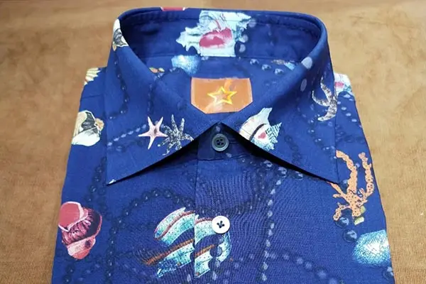 Heat transfer and DTF printing on custom printed shirts