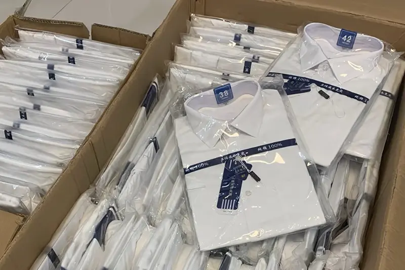 Packaging options for custom promotional shirts