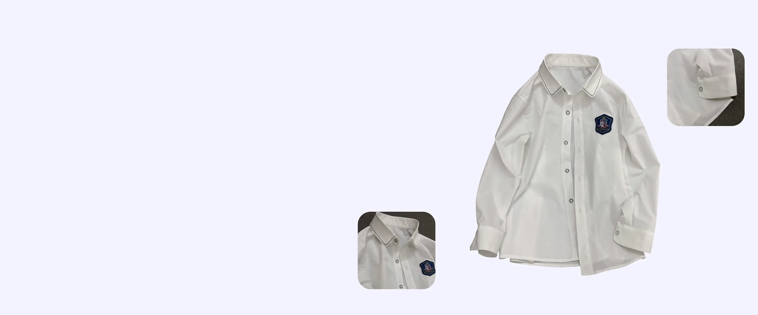 Custom school uniform shirts