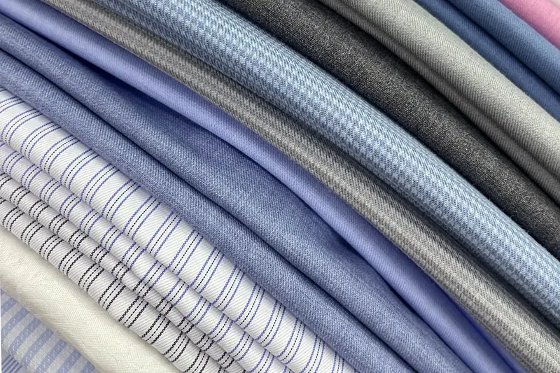 Custom uniform shirts fabric options