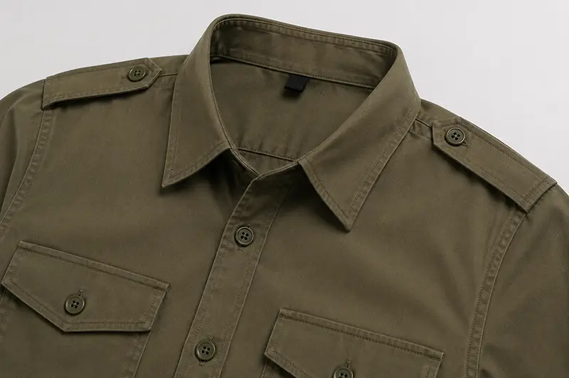 Custom shirt shoulder epaulettes for uniform and utility shirts