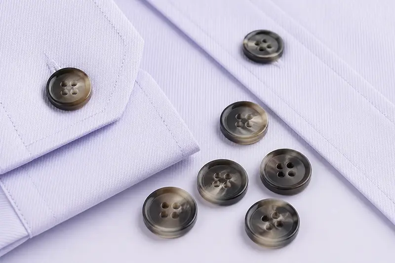 Urea buttons for custom shirts