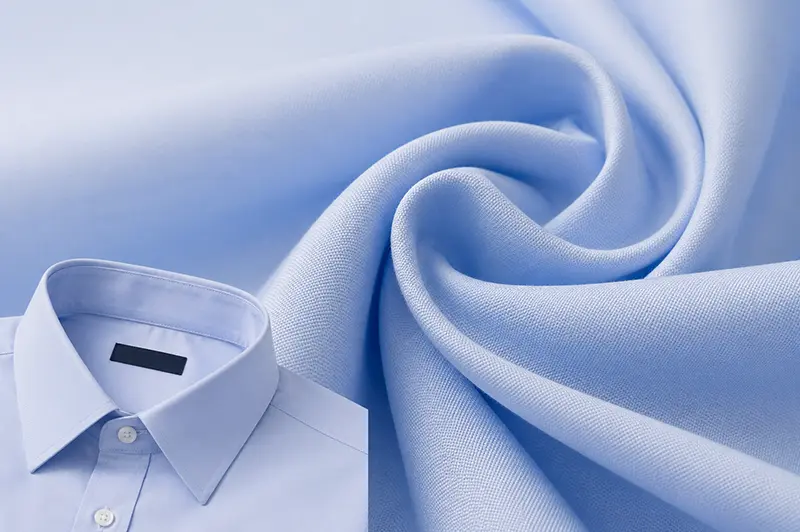 Poplin fabric texture for custom dress shirts