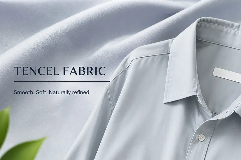 Tencel fabric for premium custom casual shirts