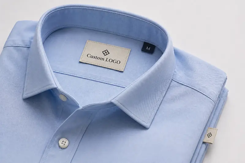 Main label for custom shirts