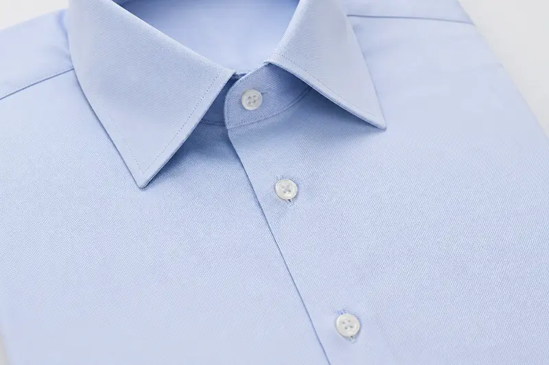 French front construction for custom dress shirts