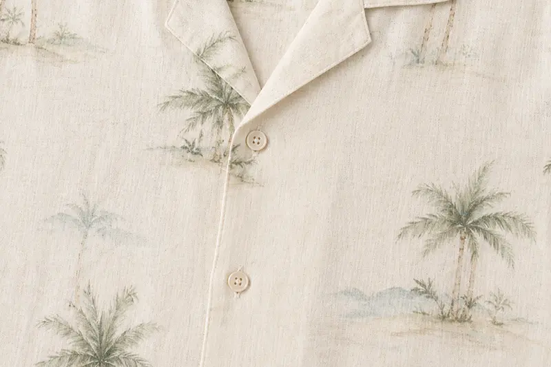 Plain front construction for custom shirts