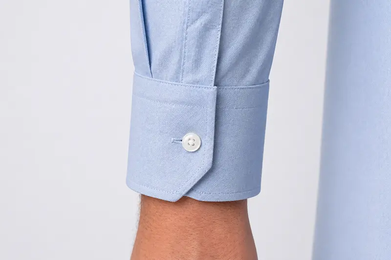 Cuff width for custom shirts