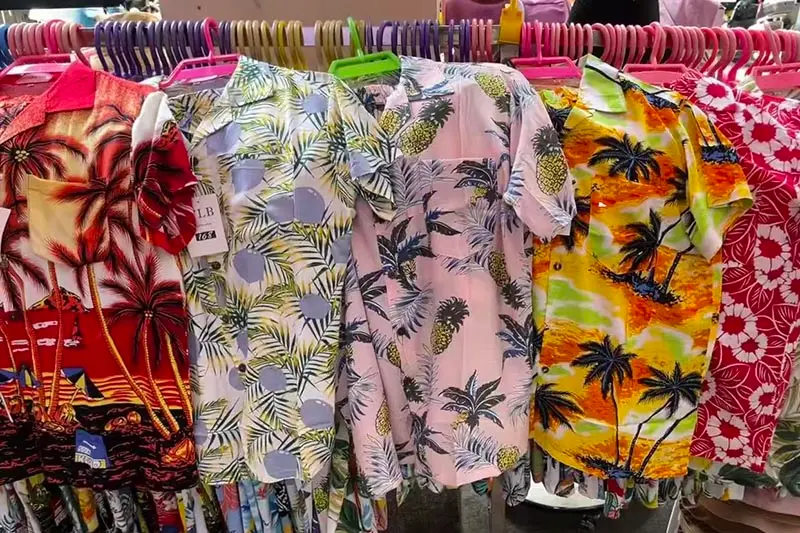 Custom Hawaiian shirts for resorts events and retail programs