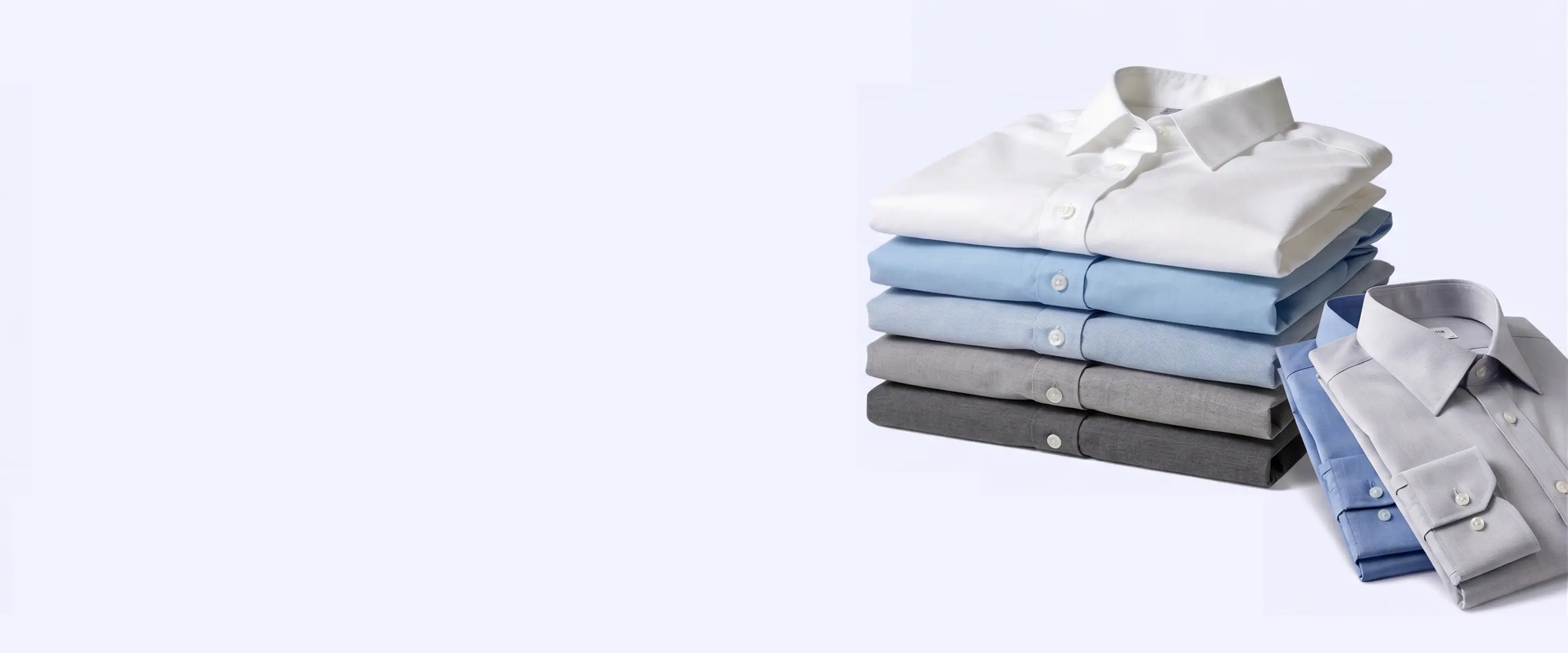 Custom shirt production line in factory