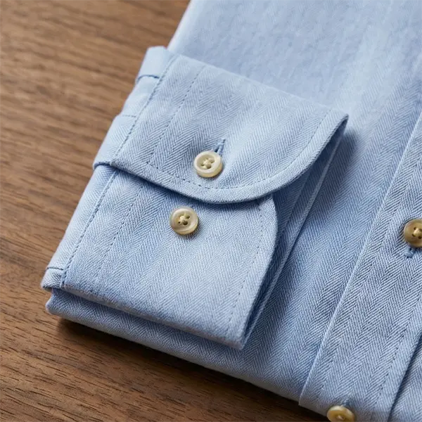 custom logo placement on business shirt
